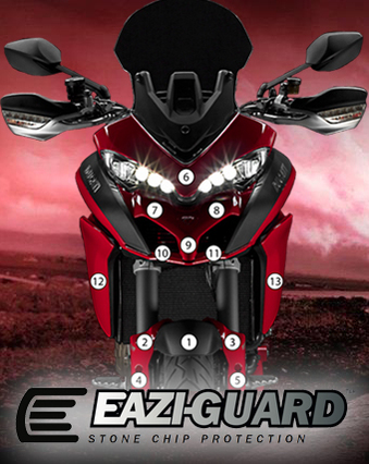 Ochrana kapotáže Ducati Multistrada 1200 2010 - 2014