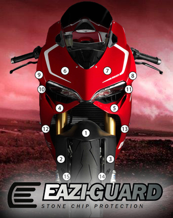 Ochrana kapotáže Ducati 1299 Panigale 2012 - 2015