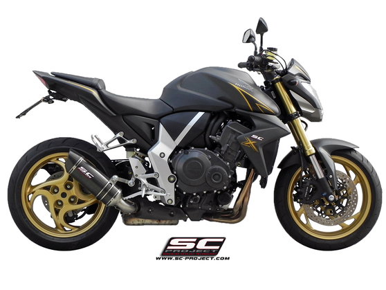 Slip-on Oval carbon Honda CB 1000 R