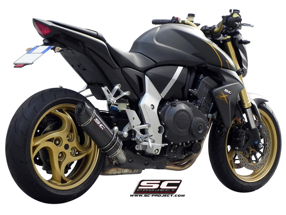 Slip-on Oval carbon Honda CB 1000 R