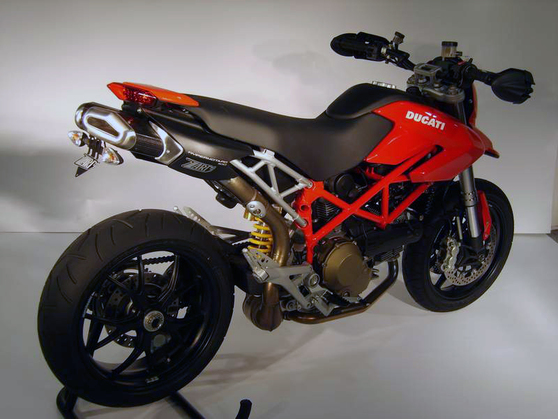 Dual Slip-on Penta Alu Ducati Hypermotard 1100 / EVO 2007 - 2012 Ducati Hypermotard 1100 2007 - 2012