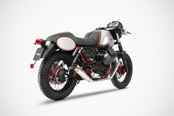 Full výfukový systém N.2 Moto Guzzi V7 Café Racer