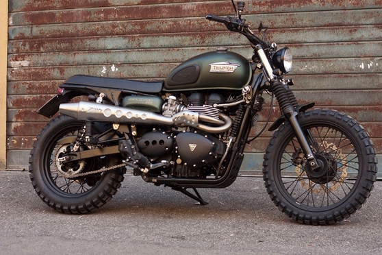 High 2-1 Full Kit Racing Triumph Scrambler