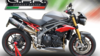 Slip-on FURORE NERO Dual Triumph Speed Triple 1050 R 2016 Triumph Speed Triple 1050 R  2016