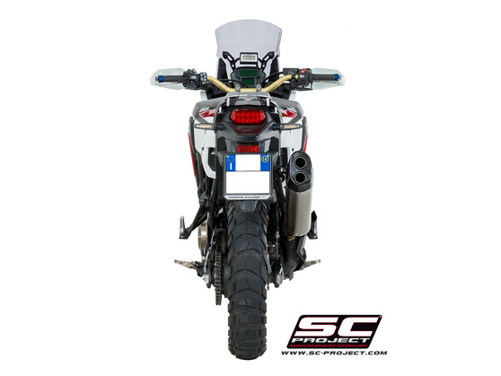 Slip-on Adventure titanium Honda CRF 1000 L Africa Twin