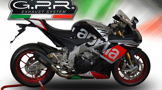 Slip-on FURORE NERO CAT. Aprilia RSV4 1100 RF / RR 2015 - 2016 Aprilia RSV4 RR 2015 - 2016