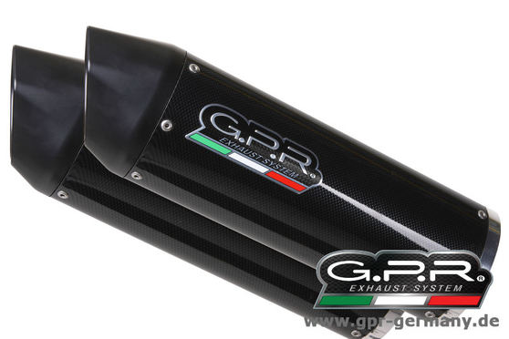 Dual Slip-on FURORE CARBON LOOK CAT. Ducati 848 2007 - 2013 Ducati 848 2007 - 2013