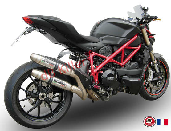 Dual Slip-on DEEPTONE INOX Ducati Streetfighter 1098 2009 - 2012 Ducati Streetfighter 1098 2009 - 2012