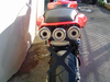 Slip-on TRIPLE CAN DEEPTONE INOX Ducati 999 / 999 S 2002 - 2007   Ducati 999 2002 - 2007