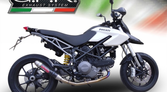 Racing Full system DEEPTONE CARBON LOOK 2-1 Ducati Hypermotard 796 2010 - 2012 Ducati Hypermotard 796 2010 - 2012