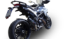 Racing Slip-on FURORE NERO Ducati Hyperstrada 821 / Hypermotard 821 2013 - 2016 Ducati Hypermotard 821 2013 - 2016