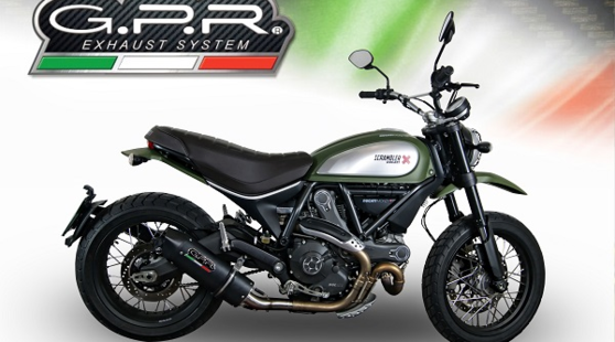 Slip-on FURORE NERO CAT. Ducati Scrambler 821 2015 Ducati Scrambler 2015