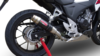 Racing Full system DEEPTONE CARBON LOOK 2-1 Honda CB 500 F 2013 - 2016 Honda CB 500 X 2013 - 2016