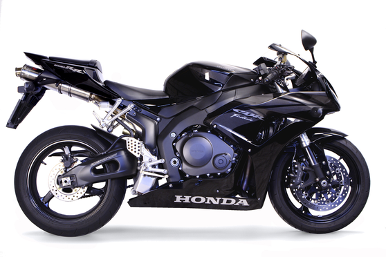Racing Slip-on TITANIUM OVALE Honda CBR 1000 RR Fireblade 2006 - 2007 Honda CBR 1000 RR Fireblade 2006 - 2007