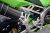 Slip-on Classic Line CARBONLOOK OVAL high level Kawasaki ZX-6R 636 Ninja 2003 - 2004 Kawasaki ZX-6R 636 2003 - 2004