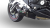 Racing Full system FURORE NERO Kawasaki ER-6 N / F 2012 - 2016 Kawasaki ER-6F 2012 - 2016