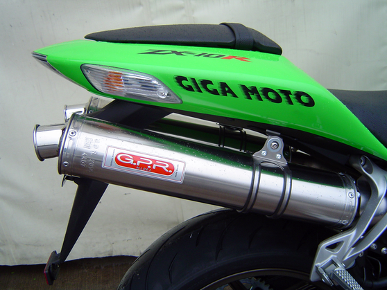 Dual Bolt-on TITANIUM OVALE Kawasaki ZX-10R Ninja 2006 - 2007 Kawasaki ZX-10R Ninja 2006 - 2007
