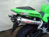 Racing Dual Bolt-on TITANIUM OVALE Kawasaki ZX-10R Ninja 2006 - 2007 Kawasaki ZX-10R Ninja 2006 - 2007