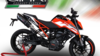 Hliníková koncovka FURORE NERO KTM 125 Duke 2017 - 2018 KTM Duke 125 2017 - 2018
