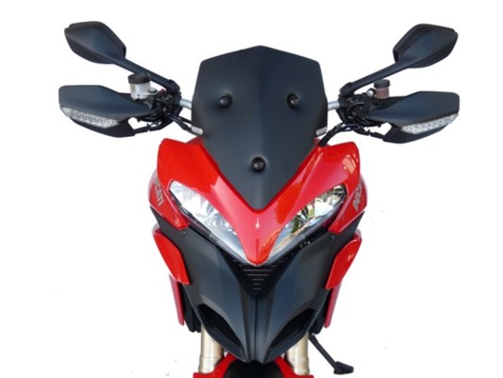 Čelní štít / plexisklo Sport - tmavě kouřové Ducati Multistrada 1200 2009 - 2012