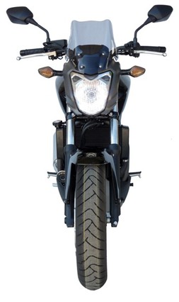 Čelní štít / plexisklo Naked - dvojitě matné Honda NC 700 S 2012 - 2015