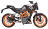 Nerez/titan 3/4 kit koncovky KONIX cat. KTM Duke 390 2013 - 2016 KTM Duke 390 2013 - 2016