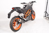 Nerezový 3/4 kit koncovky KONIX cat. KTM Duke 390 2013 - 2016 KTM Duke 390 2013 - 2016