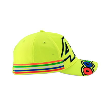 Čepice VR46 2018 - žlutá