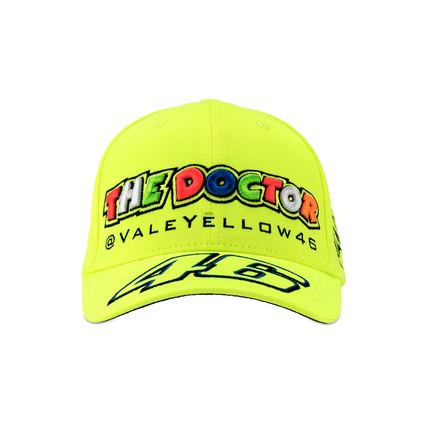 Čepice VR46 2018 - žlutá