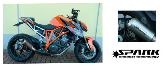 Racing titanová koncovka MOTO GP KTM 1290 Super Duke R 2014 - 2016 KTM 1290 Superduke R 2014 - 2016