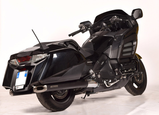 Dual nerezové koncovky RECTANGULAR Honda GL 1800 Gold Wing 2013 - 2016 Honda GL 1800 Gold Wing  2013 - 2016