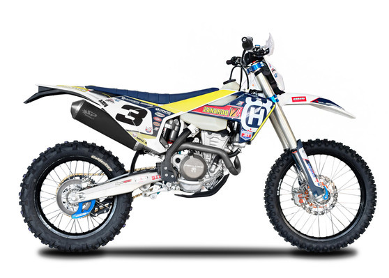 Závodní dark style výfukový systém ENDURO Husqvarna FE/FC 250/350/450 2017 Husqvarna FC 250 2017