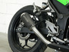 Závodní dark style výfukový systém MOTO GP Kawasaki Ninja 300 i.e. 2013 - 2015 Kawasaki Ninja 300R 2013 - 2015