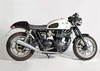 Racing dual nerezové koncovky 70's Triumph Bonneville SE / Spirit, Thruxton 2005 - 2015 Triumph Bonneville SE 2005 - 2015