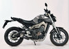 Nerez/carbon výfukový systém FORCE down cat. Yamaha MT-09 2013 - 2018 Yamaha MT-09 2013 - 2018