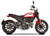 Racing dark style koncovka EVO V Ducati Scrambler 800 2015 - 2016 Ducati Scrambler 2015 - 2016