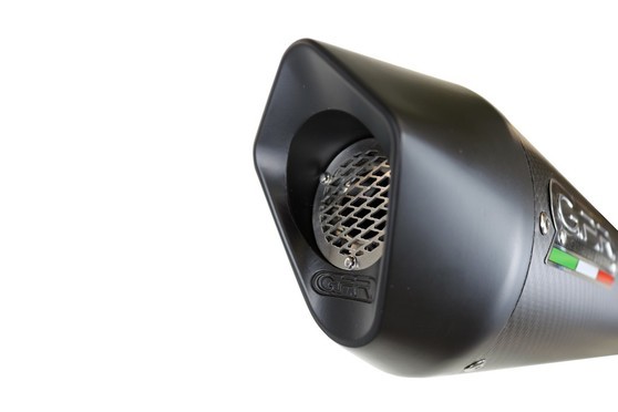 Hliníkové koncovky FURORE EVO4 CARBONIO OVAL Moto Guzzi Breva 750 2003 - 2009 Moto Guzzi Breva 750 2003 - 2009
