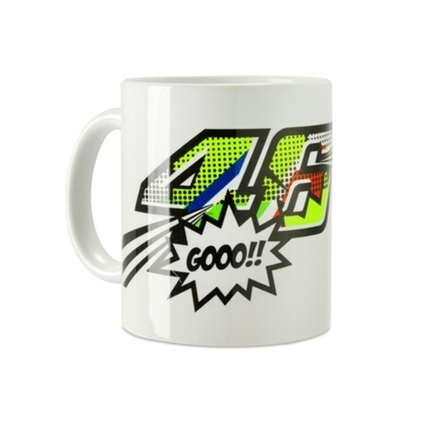 Hrnek Valentino Rossi VR46 Classic - bílý