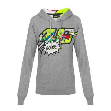 Dámská mikina Valentino Rossi VR46 Classic - šedá