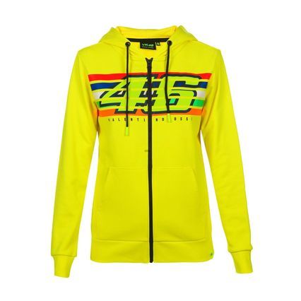 Dámská mikina VR46 Classic - žlutá