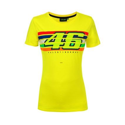 Dámské tričko Valentino Rossi VR46 Classic - žluté