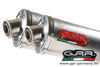 Dual Slip-on TITANIUM OVALE Aprilia Pegaso 650 1992 - 1996 Aprilia Pegaso 650 1992 - 1996