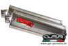 Dual Slip-on TITANIUM OVALE Aprilia Pegaso 650 1992 - 1996 Aprilia Pegaso 650 1992 - 1996