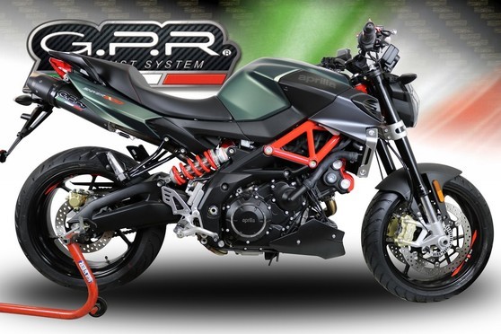 Racing Dual Slip-on FURORE NERO Aprilia Shiver 900 2017 - 2018 Aprilia Shiver 900 2017 - 2018