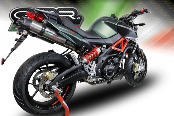 Racing Dual Slip-on GPE 50th ANNIVERSARY TITANIUM Aprilia Shiver 900 2017 - 2018 Aprilia Shiver 900 2017 - 2018