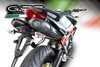 Dual Slip-on FURORE EVO4 NERO Aprilia Shiver 900 2017 - 2018 Aprilia Shiver 900 2017 - 2018
