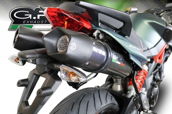 Dual Slip-on GP EVO4 50th ANNIVERSARY POPPY Aprilia Shiver 900 2017 - 2018 Aprilia Shiver 900 2017 - 2018