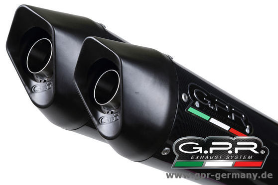 Dual Slip-on FURORE CARBON Aprilia ETV 1000 Caponord 2001 - 2007 Aprilia ETV 1000 Caponord 2001 - 2007