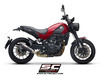 Slip-on Conic Carbon Benelli Leoncino 500 / Trail 2018 - 2020