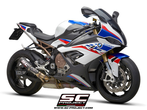 Slip-on CR-T Carbon s titanovou mřížkou BMW S 1000 RR 2019 - 2020